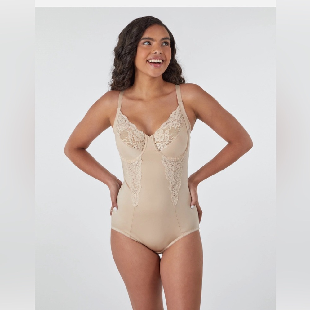 Maidenform Flexees Firm Control Bodysuit 36c